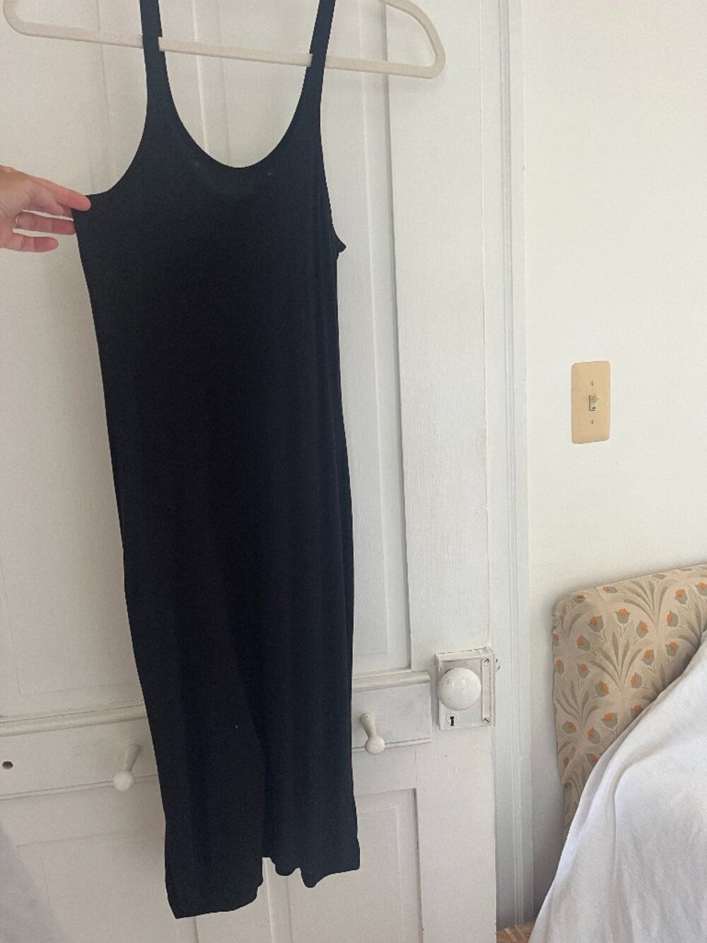 Alexandar Wang Modal/Spandex Tank Dress - Black XS